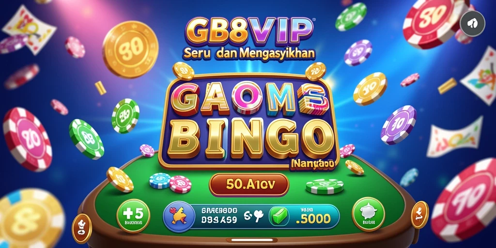 Screenshot gameplay B8VIP menampilkan suasana Bingo yang seru.