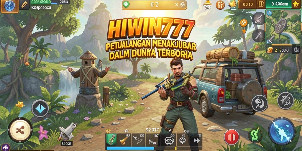Gameplay seru HIWIN777 dalam dunia terbuka yang luas.