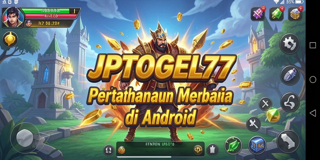 Tampilan gameplay yang menarik dalam JPTOGEL77 Tower Defense.
