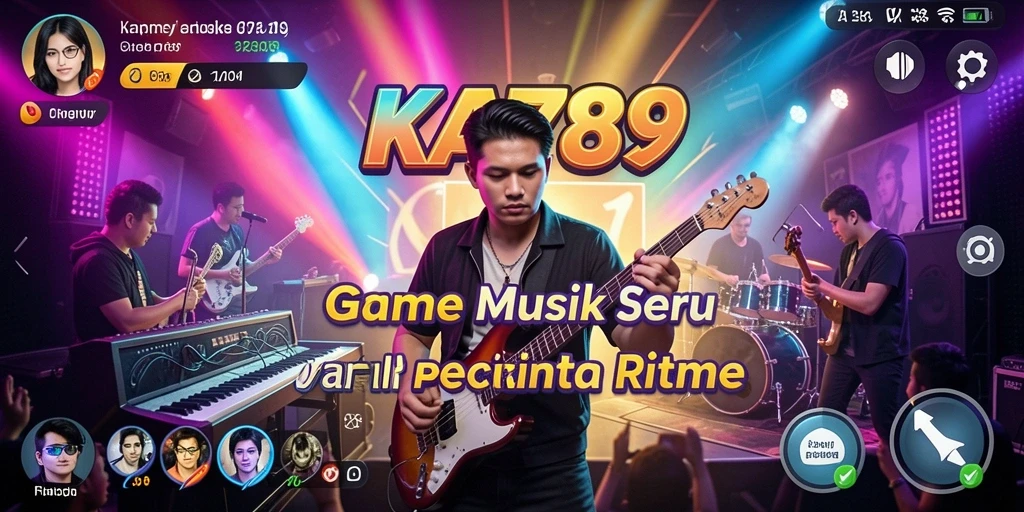 Tampilan gameplay KA789 yang seru dan interaktif untuk pecinta musik.