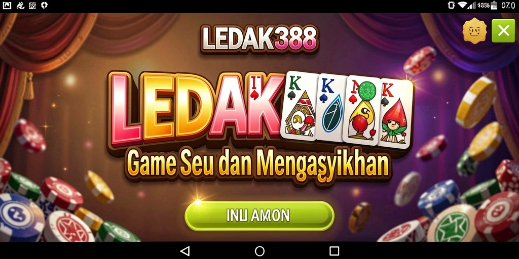 Tampilan menarik dari gameplay LEDAK388 yang seru dan interaktif.