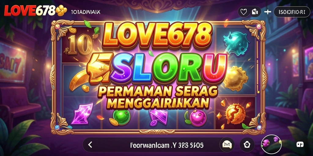 Screenshot LOVE678 menampilkan gameplay slot yang seru dan mengasyikkan.