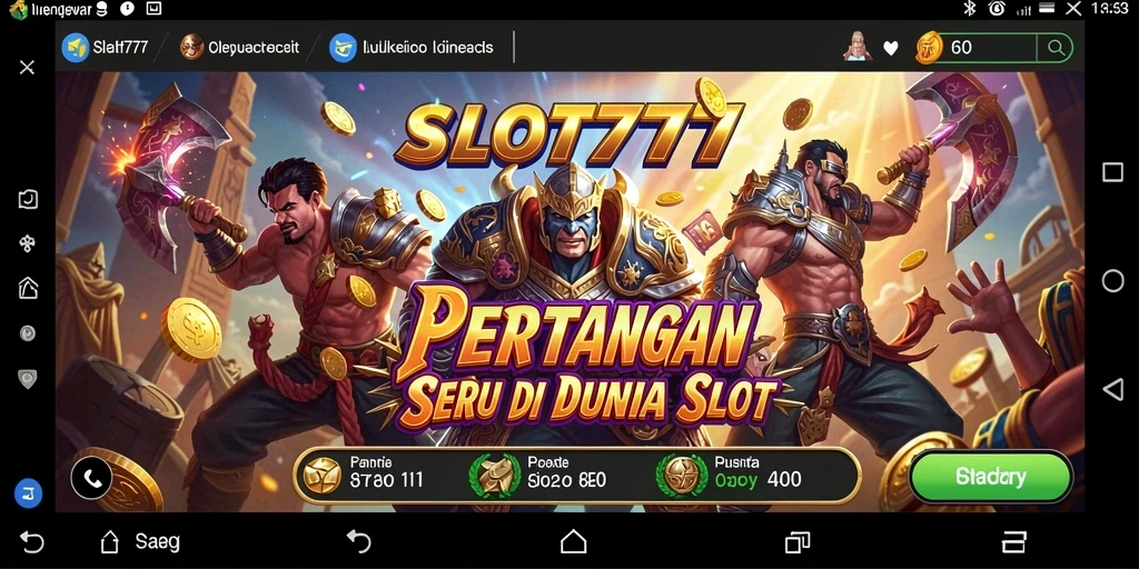 Tangkapan layar gameplay SLOT777 yang seru dan mengasyikkan.
