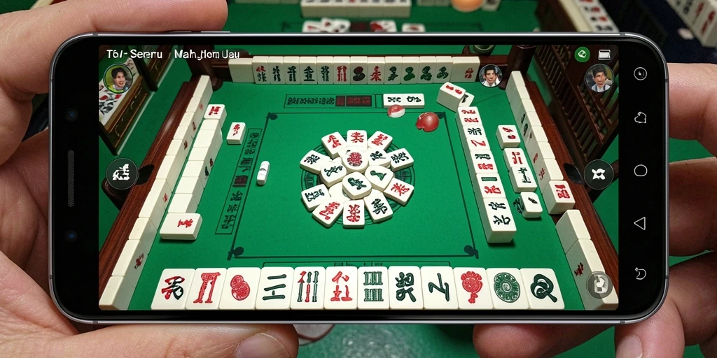 Gameplay Mahjong yang seru dalam T6, penuh tantangan.