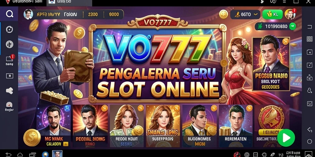 Screenshot menampilkan gameplay menarik dari VO777 Slot.