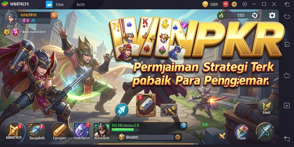 Tangkapan layar gameplay WINPKR yang menampilkan strategi seru.