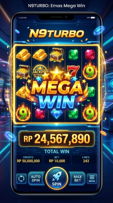 Tampilan antarmuka n9turbo yang menarik dan mudah digunakan.